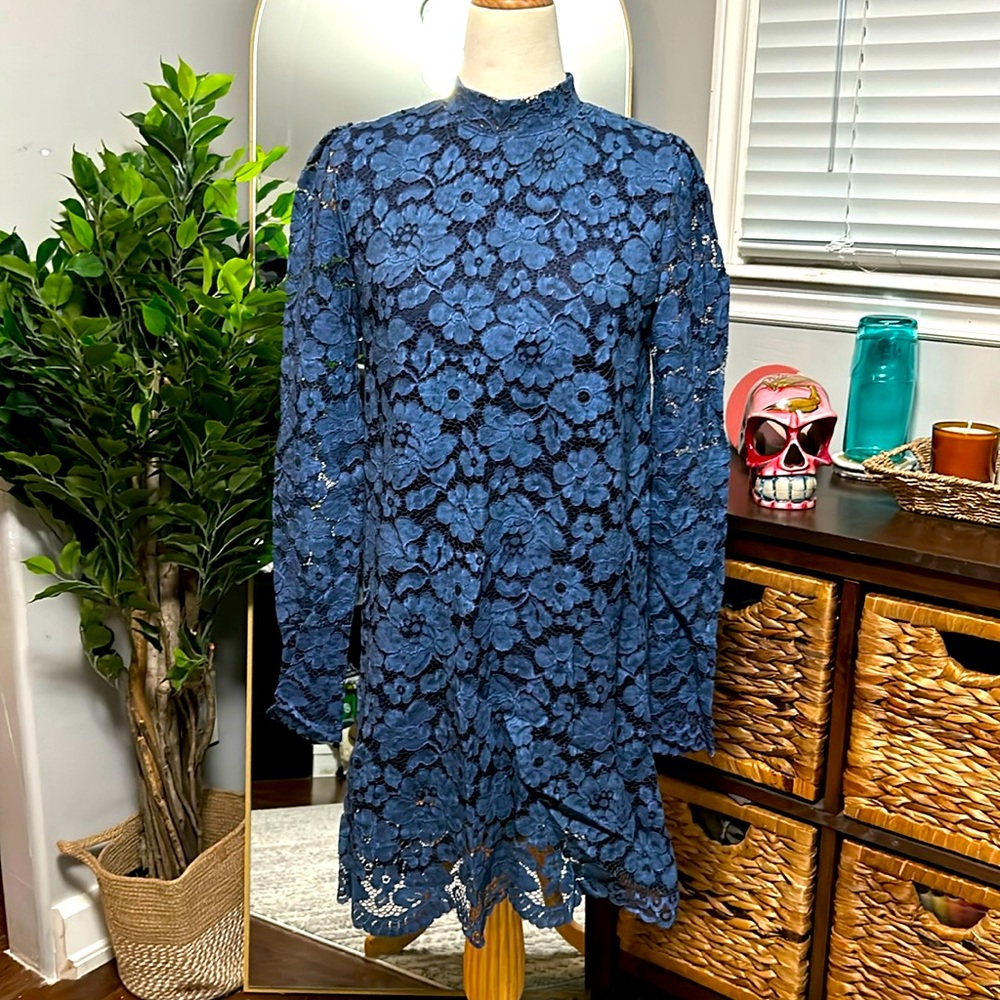 Zara Floral Lace Dress